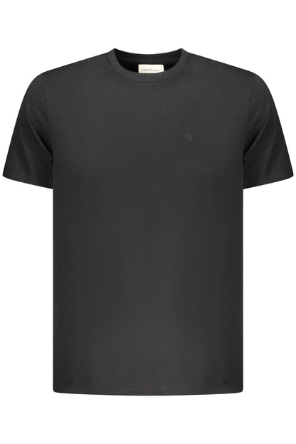 CALVIN KLEIN T-SHIRT MANICHE CORTE UOMO NERO