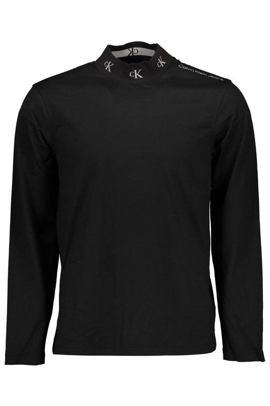 CALVIN KLEIN T-SHIRT MANICHE LUNGHE UOMO NERO