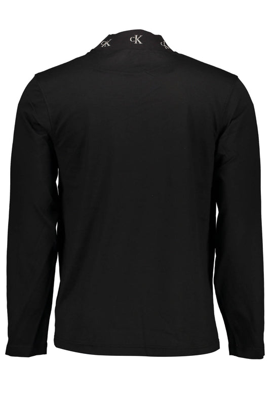 CALVIN KLEIN T-SHIRT MANICHE LUNGHE UOMO NERO