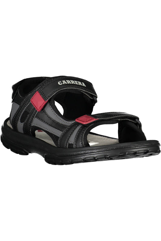 CARRERA CALZATURA SANDALO UOMO NERO