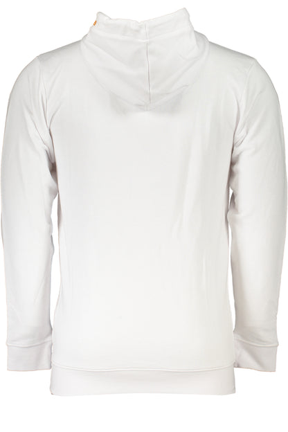 CAVALLI CLASS FELPA CON ZIP UOMO BIANCO