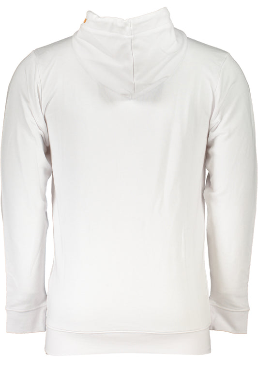 CAVALLI CLASS FELPA CON ZIP UOMO BIANCO