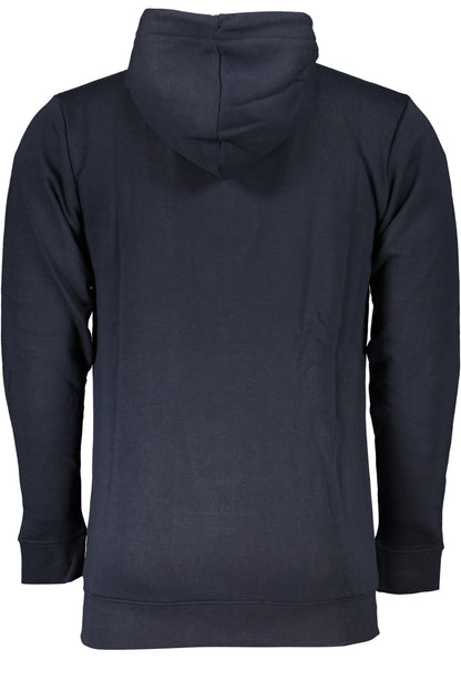 CAVALLI CLASS FELPA CON ZIP UOMO BLU