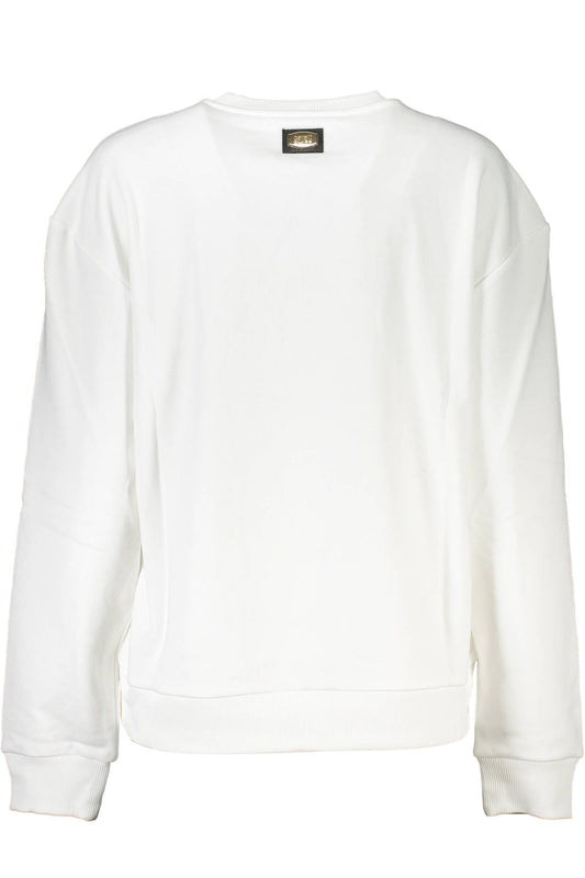 CAVALLI CLASS FELPA SENZA ZIP DONNA BIANCO