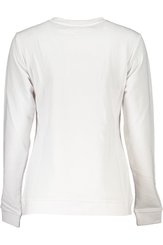 CAVALLI CLASS FELPA SENZA ZIP DONNA BIANCO