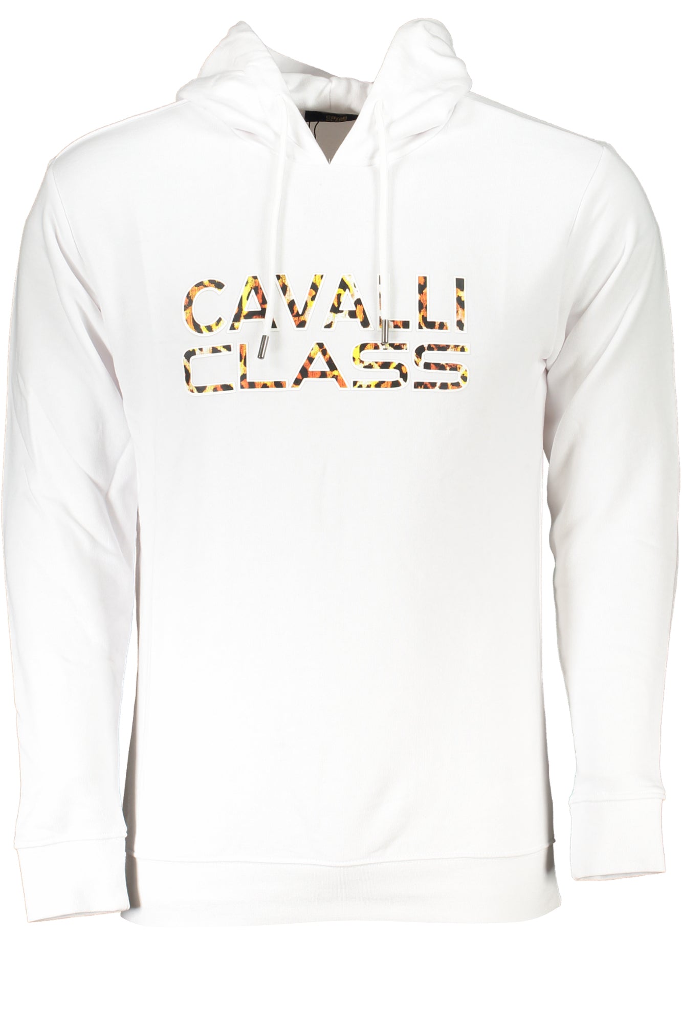 CAVALLI CLASS FELPA SENZA ZIP UOMO BIANCO