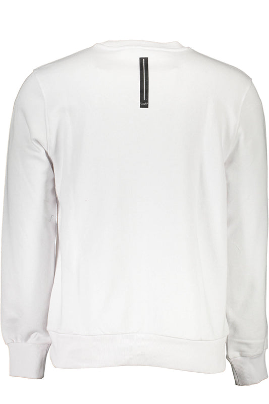 CAVALLI CLASS FELPA SENZA ZIP UOMO BIANCO