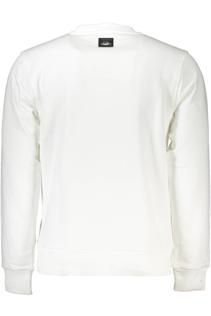 CAVALLI CLASS FELPA SENZA ZIP UOMO BIANCO