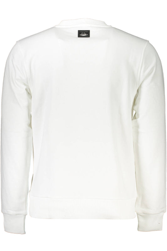CAVALLI CLASS FELPA SENZA ZIP UOMO BIANCO