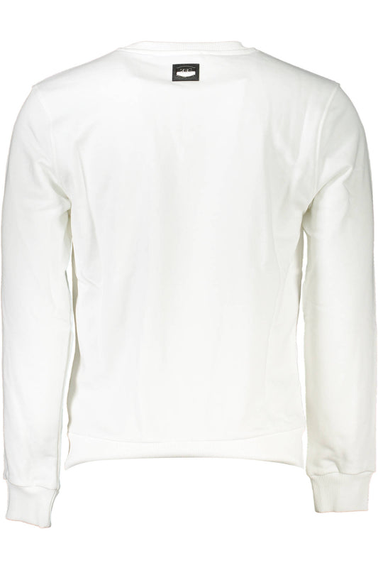 CAVALLI CLASS FELPA SENZA ZIP UOMO BIANCO