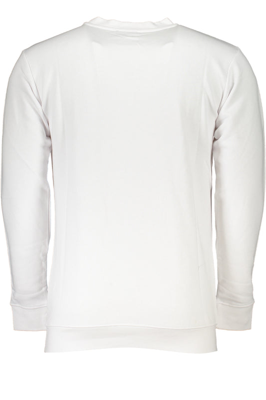 CAVALLI CLASS FELPA SENZA ZIP UOMO BIANCO
