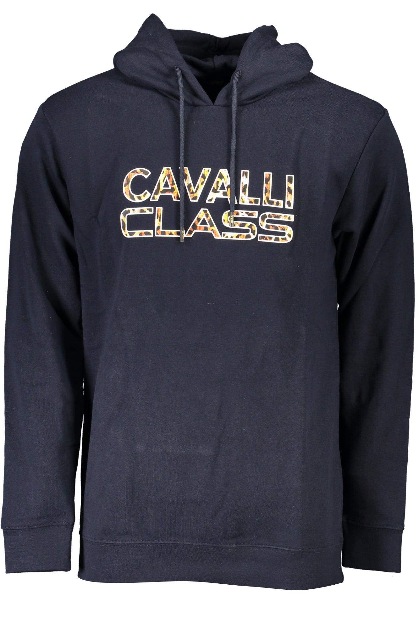 CAVALLI CLASS FELPA SENZA ZIP UOMO BLU