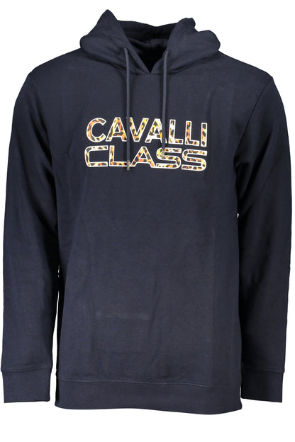 CAVALLI CLASS FELPA SENZA ZIP UOMO BLU