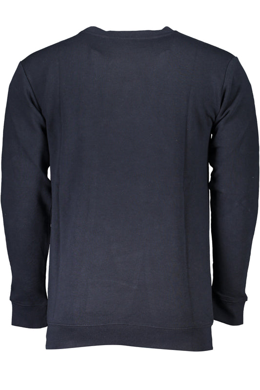 CAVALLI CLASS FELPA SENZA ZIP UOMO BLU