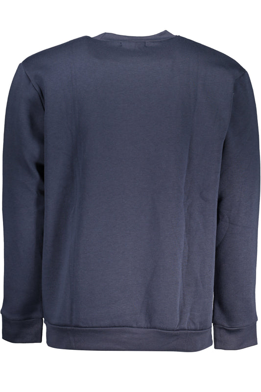 CAVALLI CLASS FELPA SENZA ZIP UOMO BLU