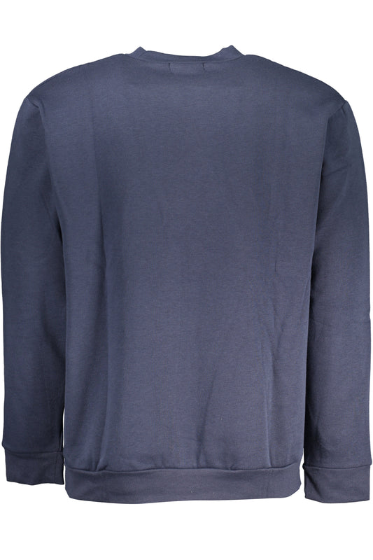 CAVALLI CLASS FELPA SENZA ZIP UOMO BLU
