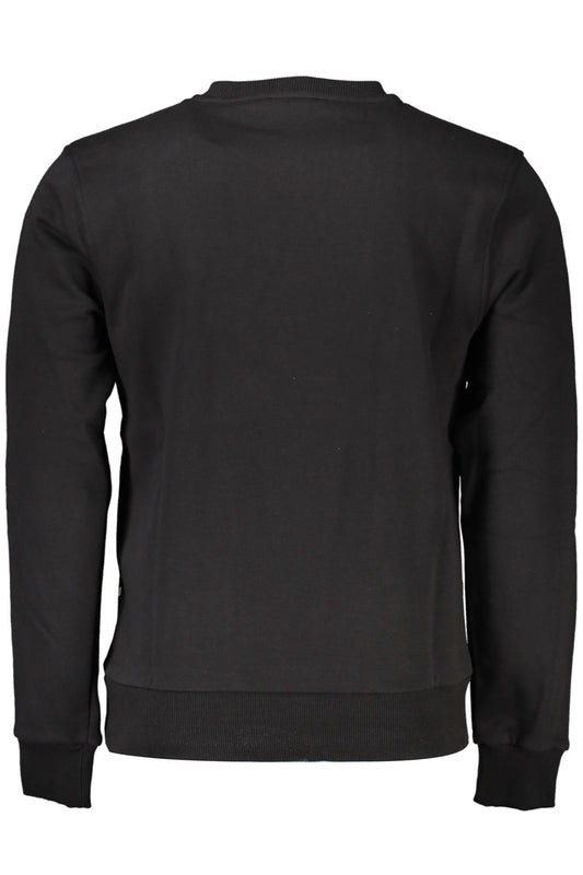 CAVALLI CLASS FELPA SENZA ZIP UOMO NERO