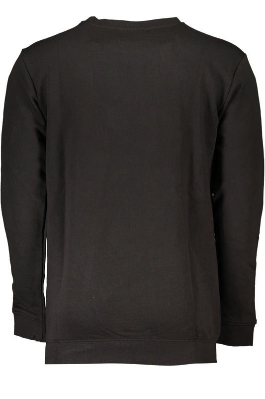 CAVALLI CLASS FELPA SENZA ZIP UOMO NERO