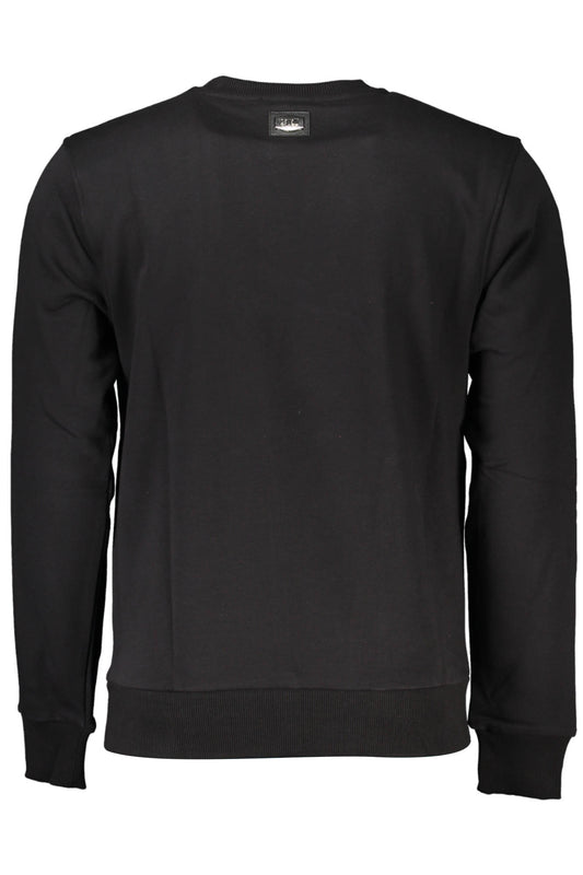 CAVALLI CLASS FELPA SENZA ZIP UOMO NERO