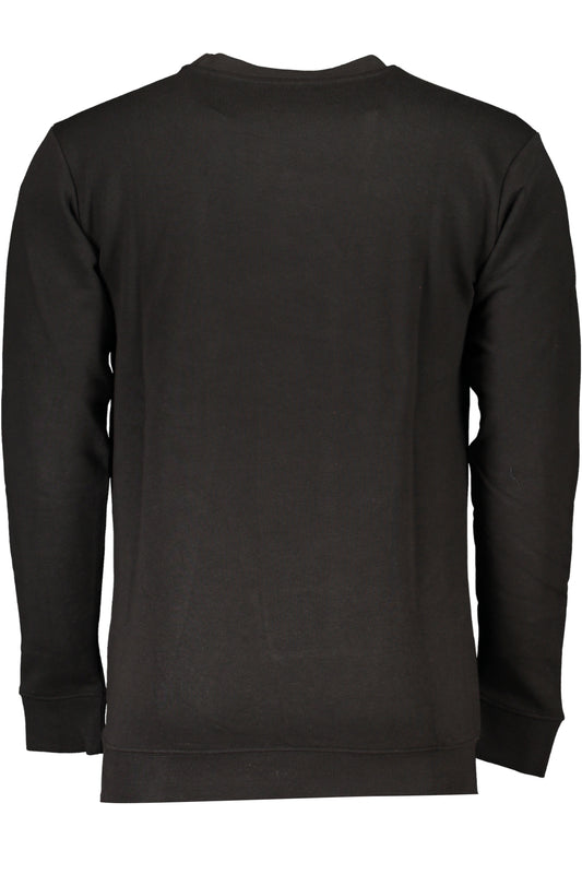 CAVALLI CLASS FELPA SENZA ZIP UOMO NERO