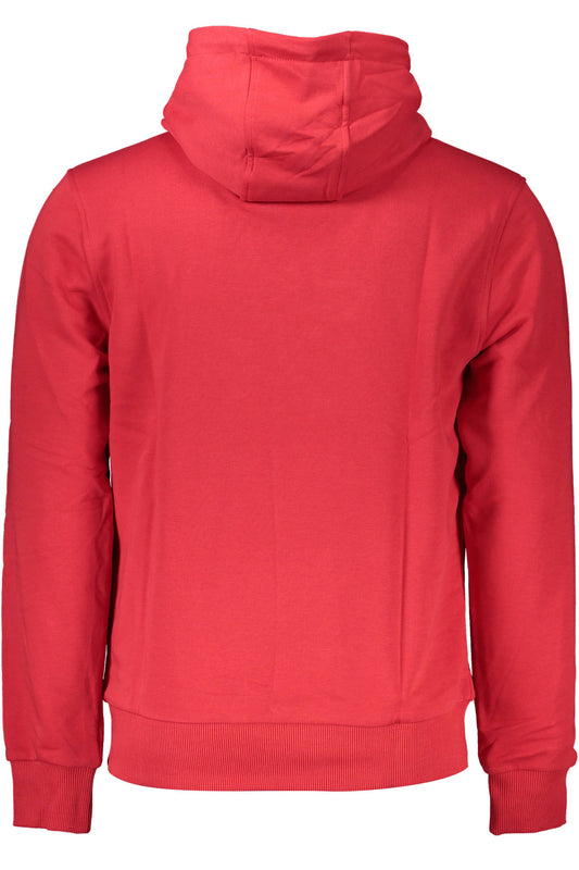 CAVALLI CLASS FELPA SENZA ZIP UOMO ROSSO