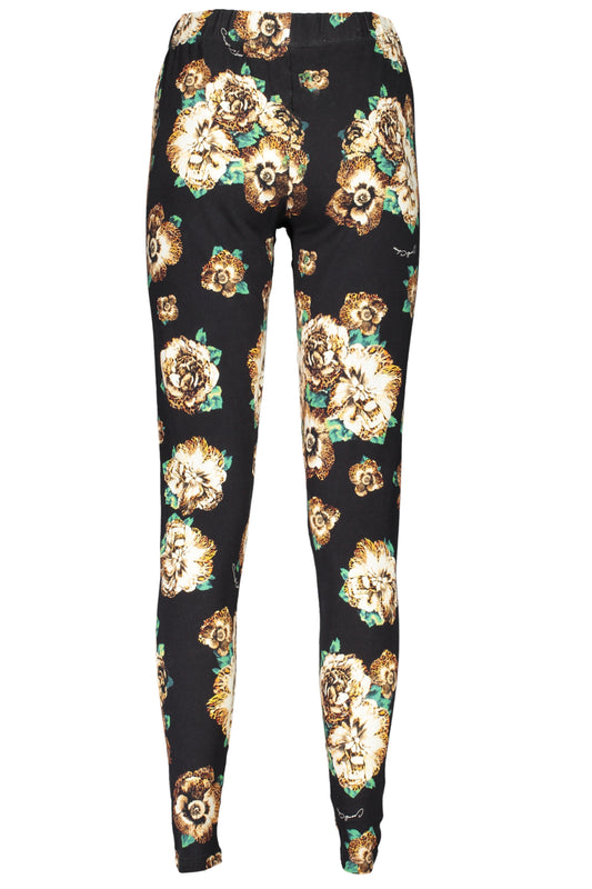 CAVALLI CLASS LEGGINS DONNA NERO