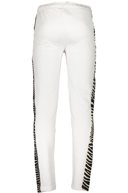 CAVALLI CLASS PANTALONE UOMO BIANCO
