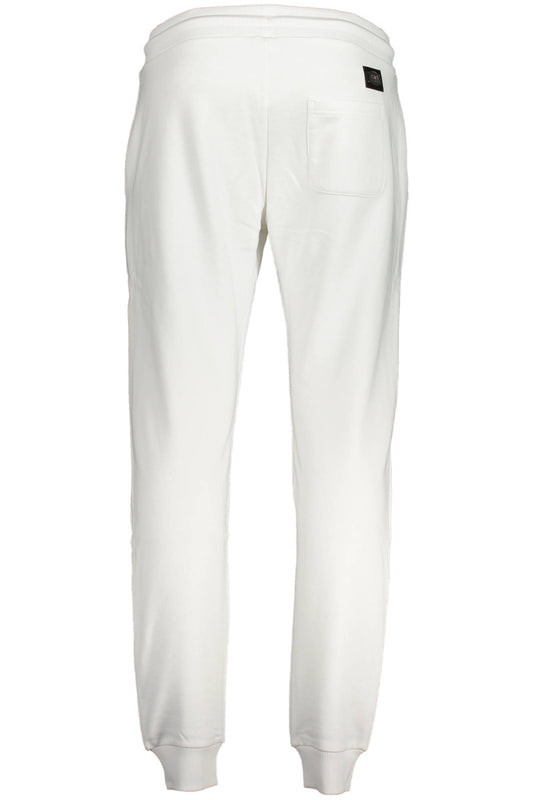 CAVALLI CLASS PANTALONE UOMO BIANCO