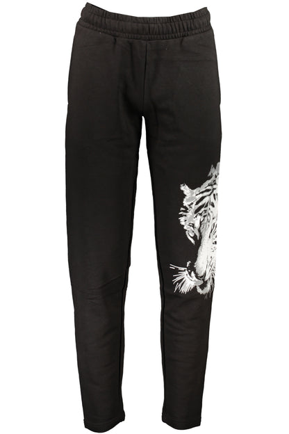 CAVALLI CLASS PANTALONE UOMO NERO