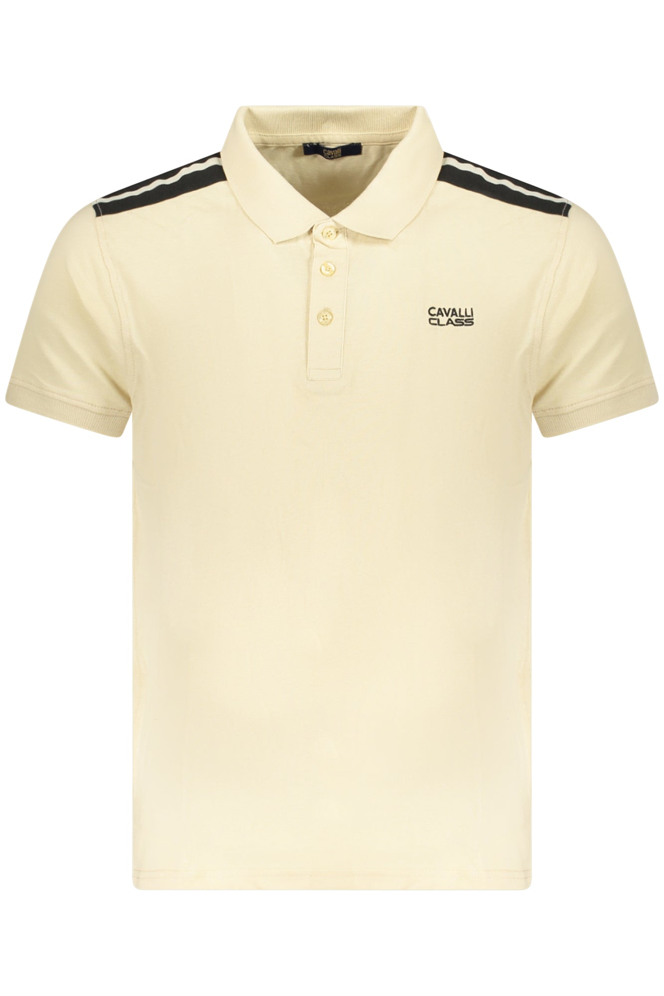 CAVALLI CLASS POLO MANICHE CORTE UOMO BEIGE