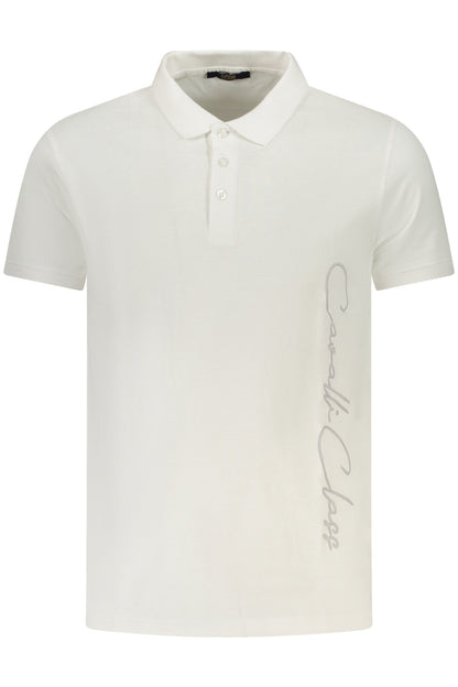 CAVALLI CLASS POLO MANICHE CORTE UOMO BIANCO