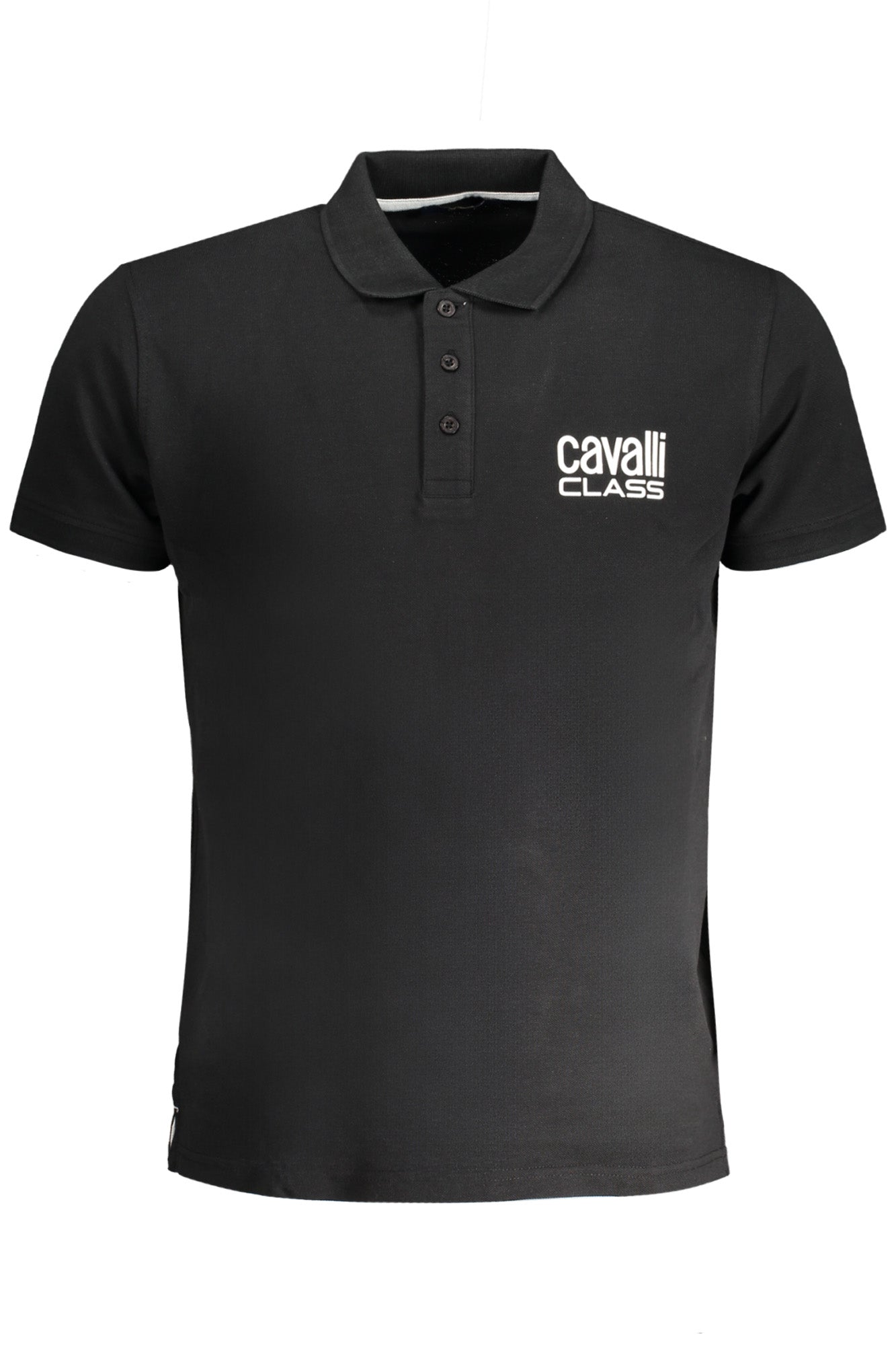 CAVALLI CLASS POLO MANICHE CORTE UOMO NERO