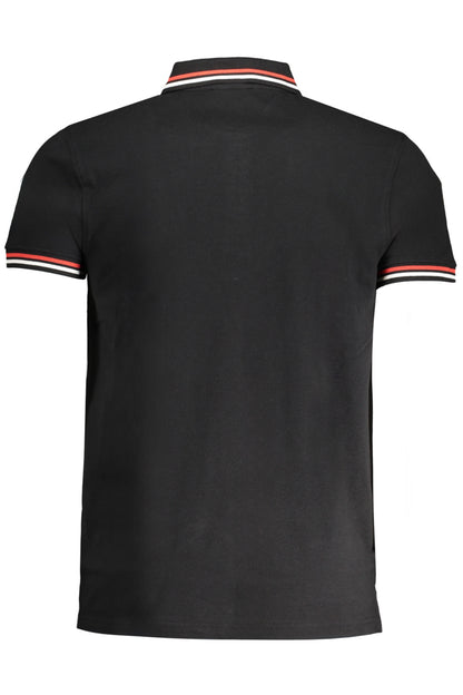 CAVALLI CLASS POLO MANICHE CORTE UOMO NERO