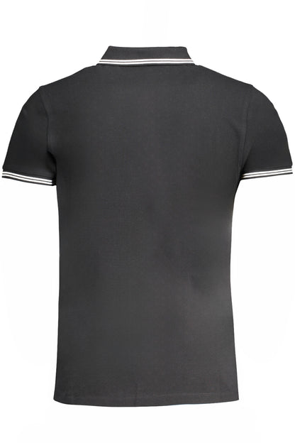 CAVALLI CLASS POLO MANICHE CORTE UOMO NERO
