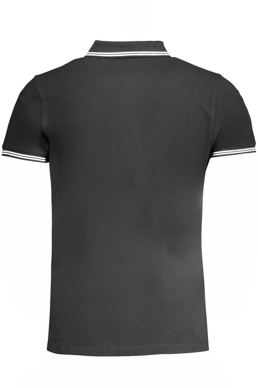 CAVALLI CLASS POLO MANICHE CORTE UOMO NERO