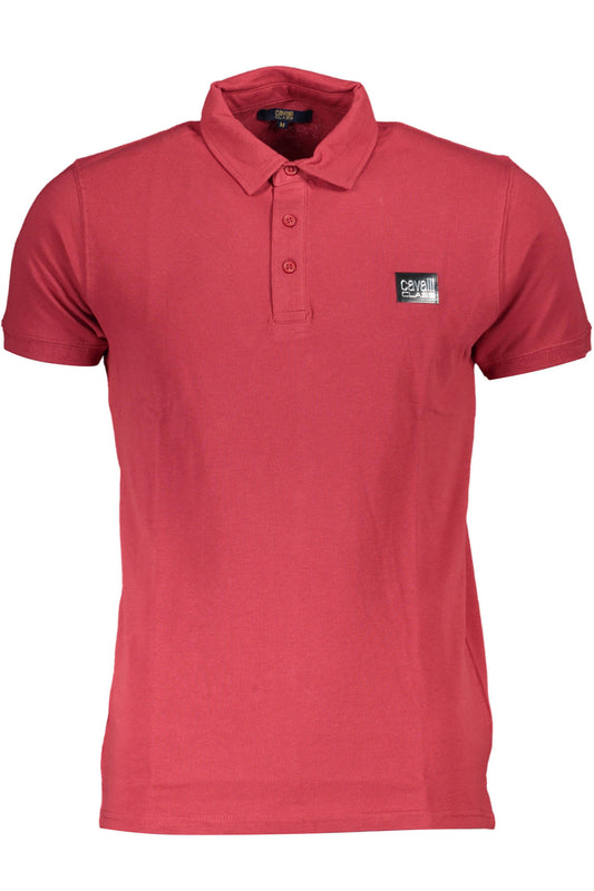 CAVALLI CLASS POLO MANICHE CORTE UOMO ROSSO