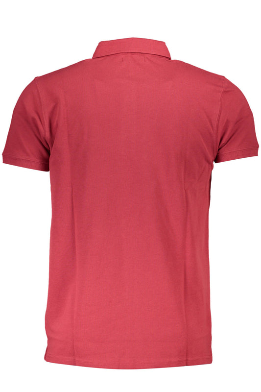 CAVALLI CLASS POLO MANICHE CORTE UOMO ROSSO