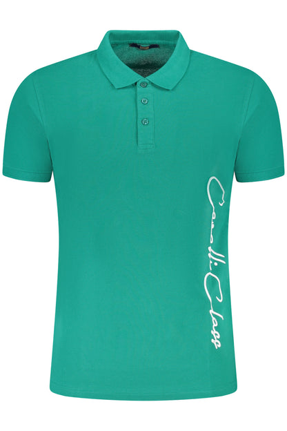 CAVALLI CLASS POLO MANICHE CORTE UOMO VERDE