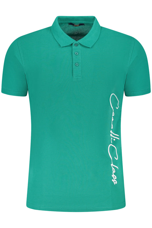 CAVALLI CLASS POLO MANICHE CORTE UOMO VERDE