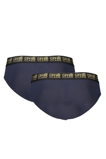 CAVALLI CLASS SLIP UOMO BLU
