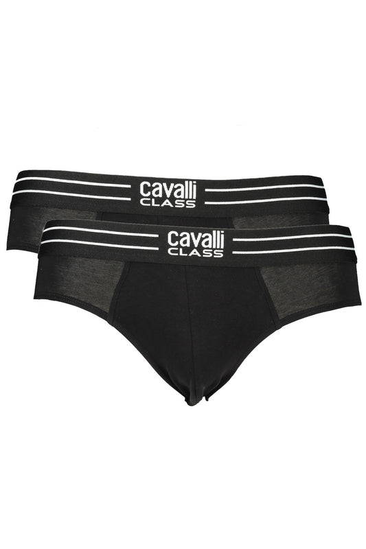 CAVALLI CLASS SLIP UOMO NERO