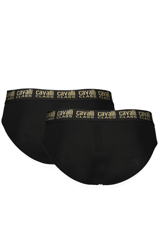 CAVALLI CLASS SLIP UOMO NERO
