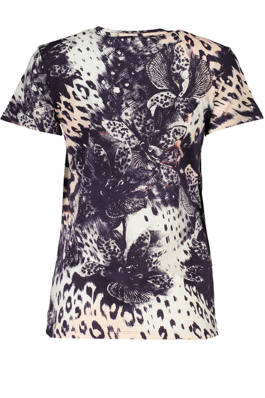 CAVALLI CLASS T-SHIRT MANICHE CORTE DONNA ROSA