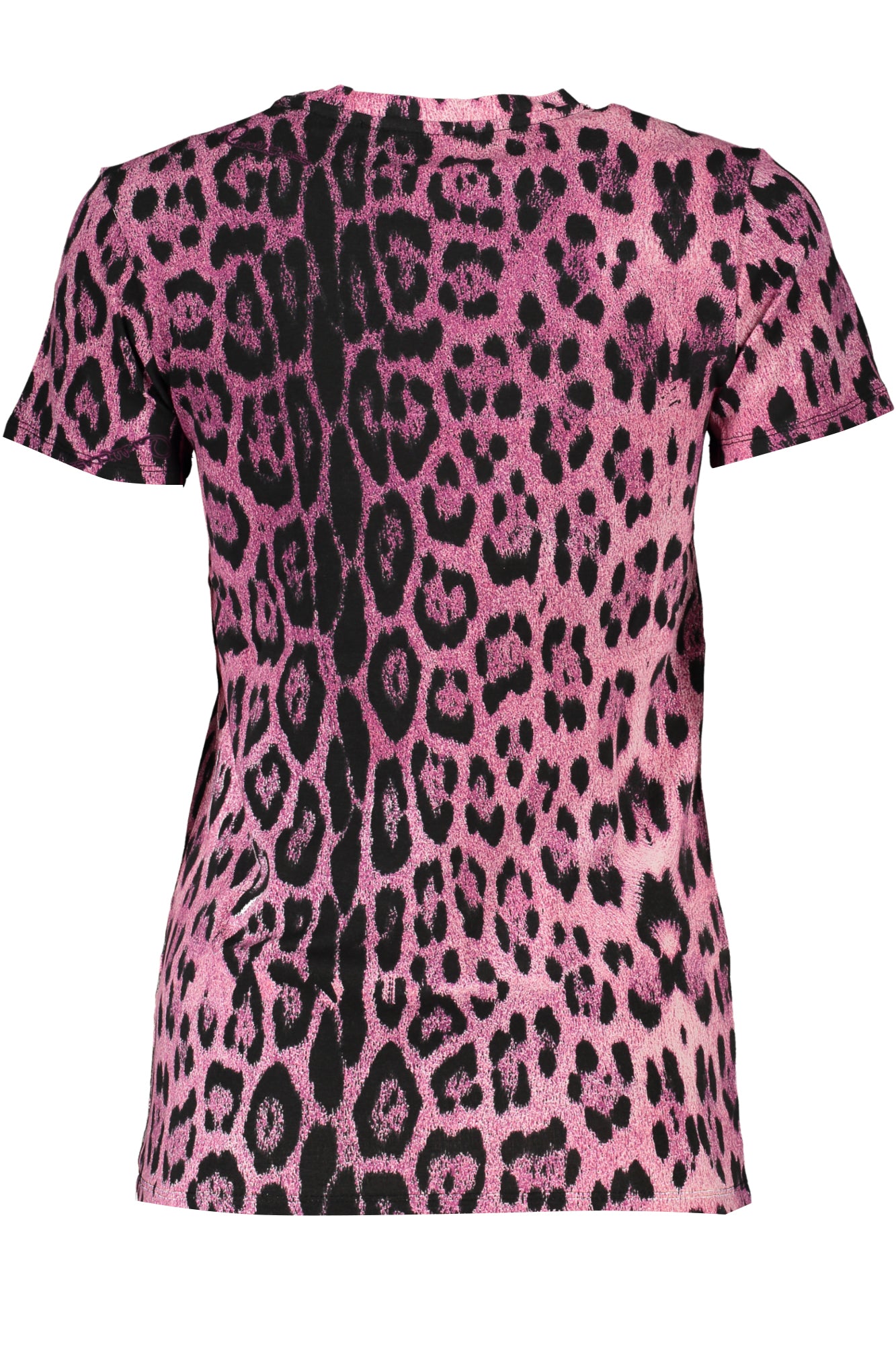 CAVALLI CLASS T-SHIRT MANICHE CORTE DONNA ROSA
