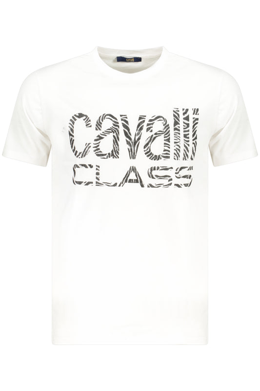 CAVALLI CLASS T-SHIRT MANICHE CORTE UOMO BIANCO