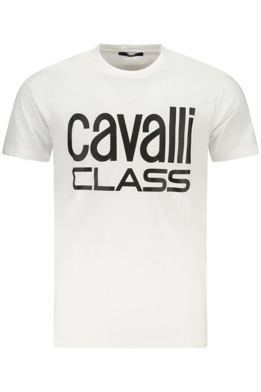 CAVALLI CLASS T-SHIRT MANICHE CORTE UOMO BIANCO