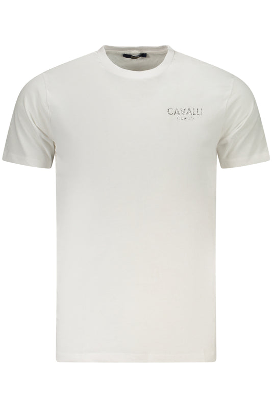 CAVALLI CLASS T-SHIRT MANICHE CORTE UOMO BIANCO
