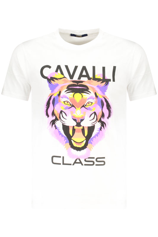 CAVALLI CLASS T-SHIRT MANICHE CORTE UOMO BIANCO