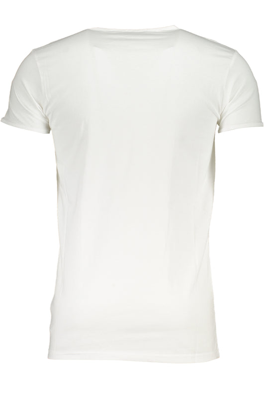 CAVALLI CLASS T-SHIRT MANICHE CORTE UOMO BIANCO