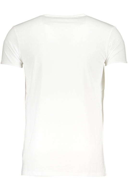 CAVALLI CLASS T-SHIRT MANICHE CORTE UOMO BIANCO